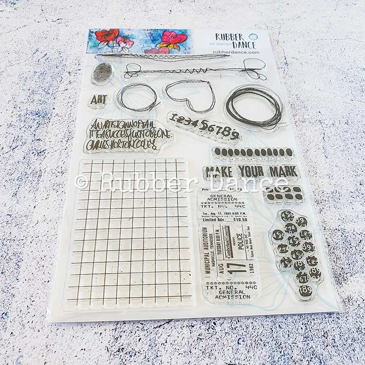 MORE FEBRUARY INSPIRATION Rubber Dance Art Stamps Blog