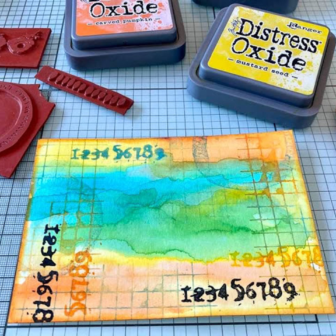 Mixed Media with Inky Friends – Rubber Dance Art Stamps Blog