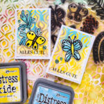 Cute Greeting Cards with Stencil Background using Distress Oxides rdblog-561