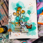 Layered Art Journal Page with Collage Leaves 2 190426-4