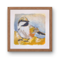 Preview: Hudsonmeise - Mixed Media Zeichnung