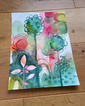 Preview: Green Flowers